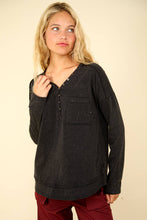 Load image into Gallery viewer, Cindy Marie Mineral Washed Top - Very J