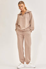 Load image into Gallery viewer, Travel in Milan - Quarter Zip Pullover - Jogger - Dear Scarlett