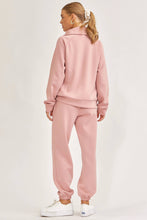 Load image into Gallery viewer, Travel in Milan - Quarter Zip Pullover - Jogger - Dear Scarlett