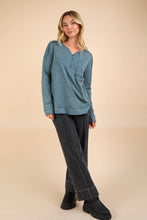 Load image into Gallery viewer, Cindy Marie Mineral Washed Top - Very J
