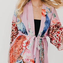 Load image into Gallery viewer, Pretty Simple - Peacock Summer Kimono