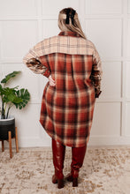 Load image into Gallery viewer, Cabin Fever Flannel Plaid Oversized Shacket