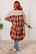 Load image into Gallery viewer, Cabin Fever Flannel Plaid Oversized Shacket