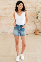 Load image into Gallery viewer, Elle High Rise Rhinestone Cutoff Shorts - Judy Blue