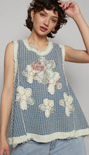 Load image into Gallery viewer, Waffle Flower Garden Top - POL