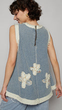 Load image into Gallery viewer, Waffle Flower Garden Top - POL