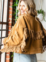 Load image into Gallery viewer, Fringe Twill Concert Jacket - Oli and Hali