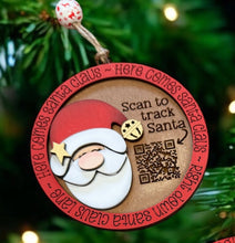 Load image into Gallery viewer, Holiday QR Code Ornaments - Hand Painted - Wooden