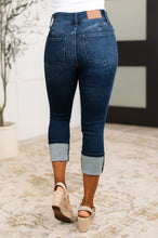 Load image into Gallery viewer, Karen High Rise Double Waist Band Capri Jeans