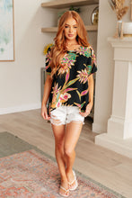 Load image into Gallery viewer, Tropical Bouquet V-Neck Top