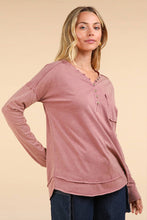 Load image into Gallery viewer, Cindy Marie Mineral Washed Top - Very J