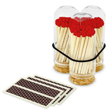 Load image into Gallery viewer, Thankful Greetings - 2" Matches + Mini Cloche - Colors of Your Choice + Strikers