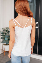 Load image into Gallery viewer, Eye on the Prize Eyelet Tank - Jordan