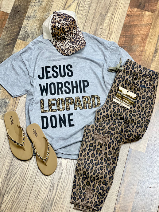 Jesus Worship Leopard Done