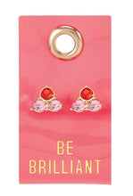 Load image into Gallery viewer, Be Brilliant -  Gemstone Earring
