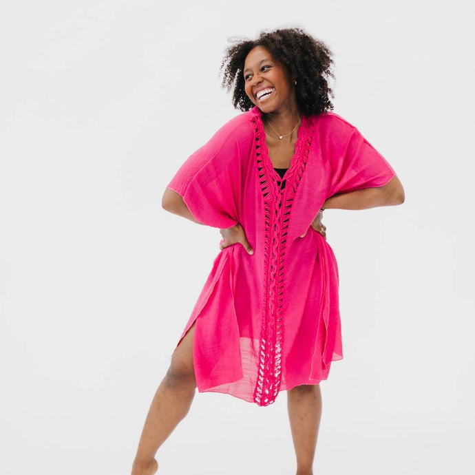 Pretty Simple - Sunday In Naples Crochet Kimono