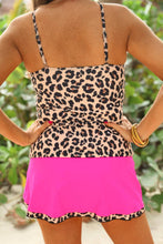 Load image into Gallery viewer, Jess Lea - Miami Heat Tankini Swimsuit- Leopard