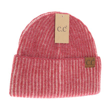 Load image into Gallery viewer, Contrasting Sriped Cuff - CC Beanie