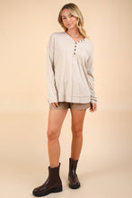 Load image into Gallery viewer, Cindy Marie Mineral Washed Top - Very J