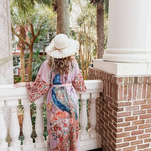 Pretty Simple - Peacock Summer Kimono