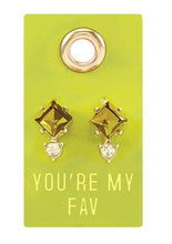 Load image into Gallery viewer, You’re My Fav - Gemstone Earring