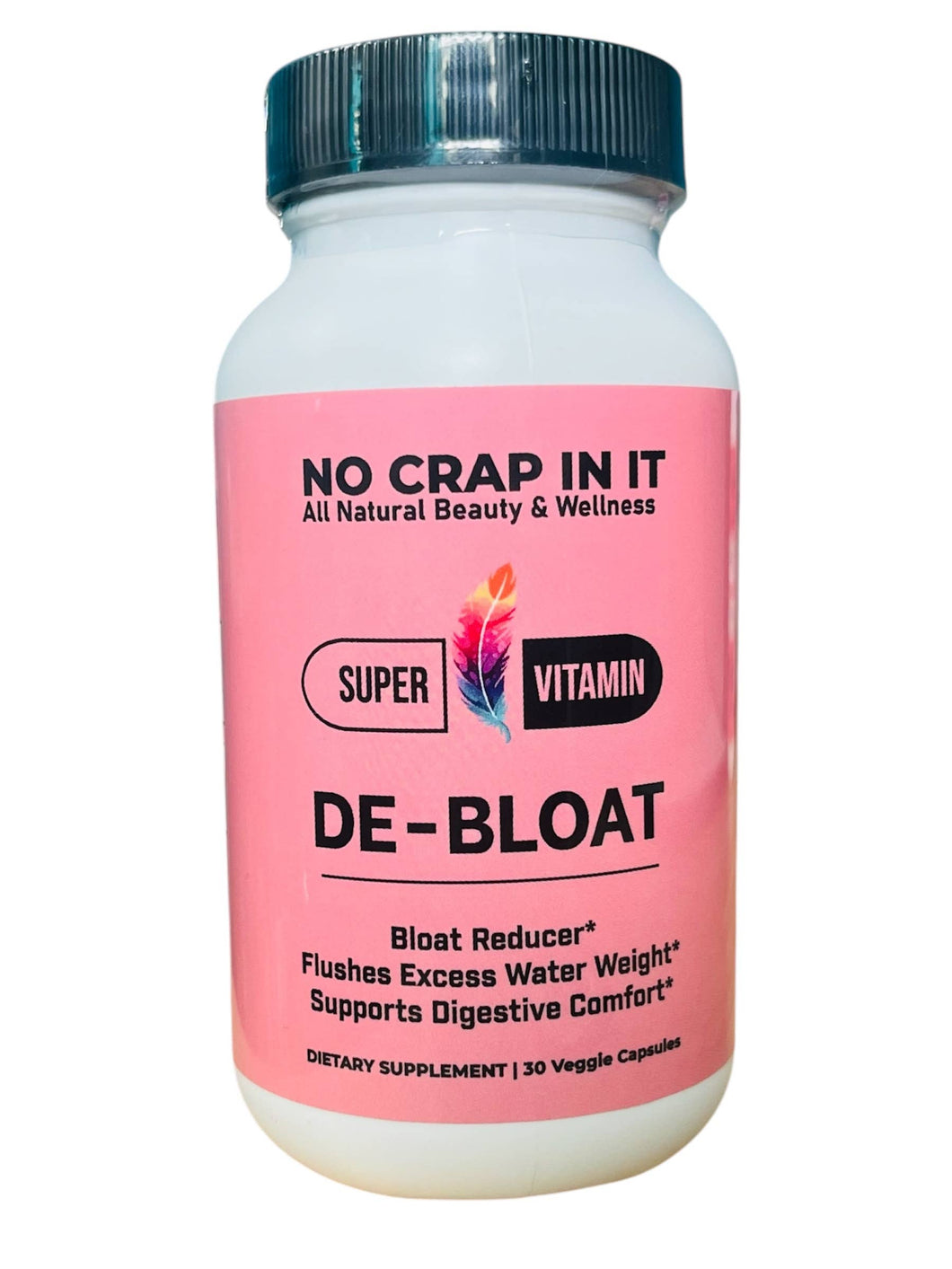 No Crap In It - De-Bloat Super Vitamins