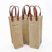 Load image into Gallery viewer, Pretty Simple - Gifted Canvas Reusable Wine Tote