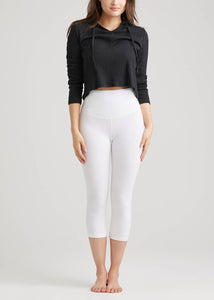 Talia Cropped Capri Shaping Legging - Cotton Stretch - Yummie