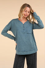 Load image into Gallery viewer, Cindy Marie Mineral Washed Top - Very J