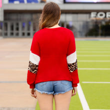 Load image into Gallery viewer, Team Spirit Red Top - style 30090 view 2