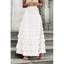 Load image into Gallery viewer, Sheer Trend - A-Line High Waisted Solid Color Tulle Skirts Bottoms