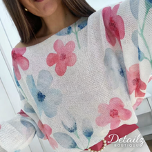 Load image into Gallery viewer, Blossom Breeze Lightweight Sweater - LOOWIE