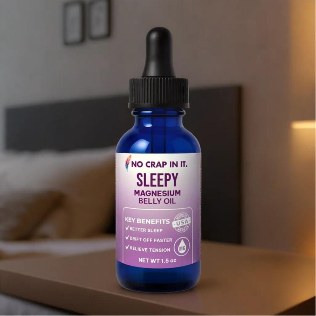 No Crap In It - Sleepy Magnesium Belly Oil