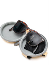 Load image into Gallery viewer, Collapsible Girlfriend Sunnies &amp; Case in Tortoise Shell