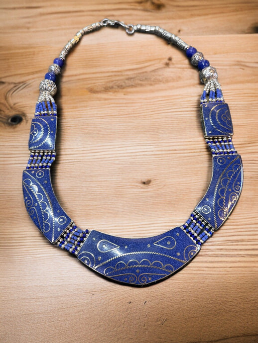 Lapis Blue Necklace - Tibetan
