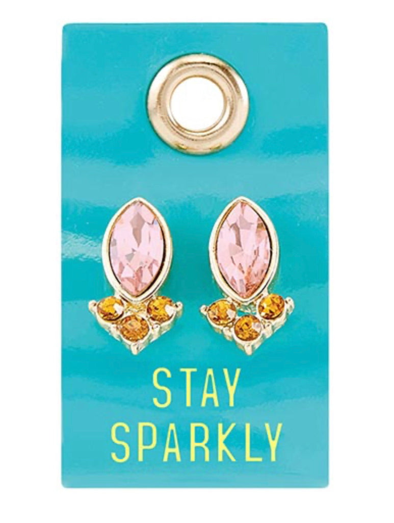 Stay Sparkly - Gemstone Earring
