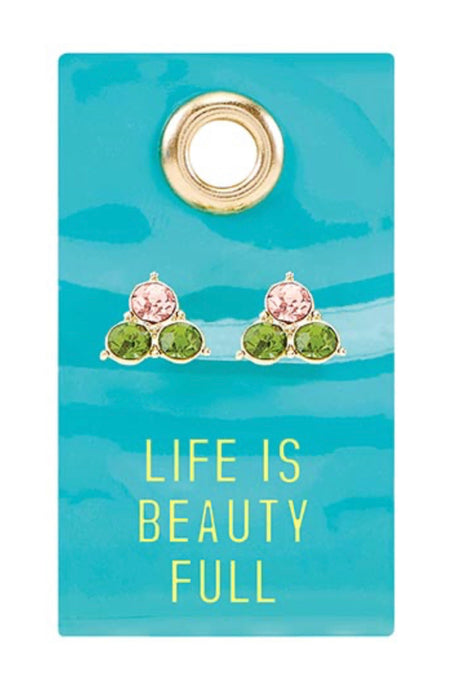 Life is Beauty Full - Gemstone Earring