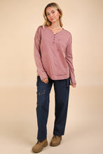 Load image into Gallery viewer, Cindy Marie Mineral Washed Top - Very J
