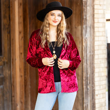 Load image into Gallery viewer, Velvet Crush Top - style 40014