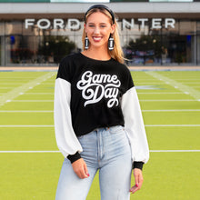Load image into Gallery viewer, Game Day Black Top - style 40015
