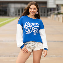 Load image into Gallery viewer, Game Day Royal Top - style 40015