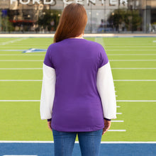Load image into Gallery viewer, Game Day Purple Top - style 40015 view 2