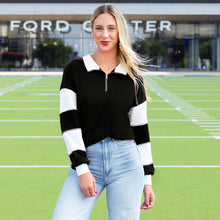 Load image into Gallery viewer, Game Day Black Pullover - style 40033