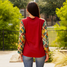 Load image into Gallery viewer, Plaid Perfection Top - style 40060 view 2
