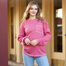 Load image into Gallery viewer, Waffle Weather Top - style 40074