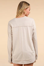 Load image into Gallery viewer, Cindy Marie Mineral Washed Top - Very J