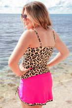 Load image into Gallery viewer, Jess Lea - Miami Heat Tankini Swimsuit- Leopard