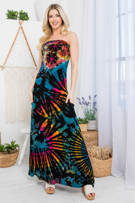 Sunset Date - Tube Style Maxi - Kathmandu