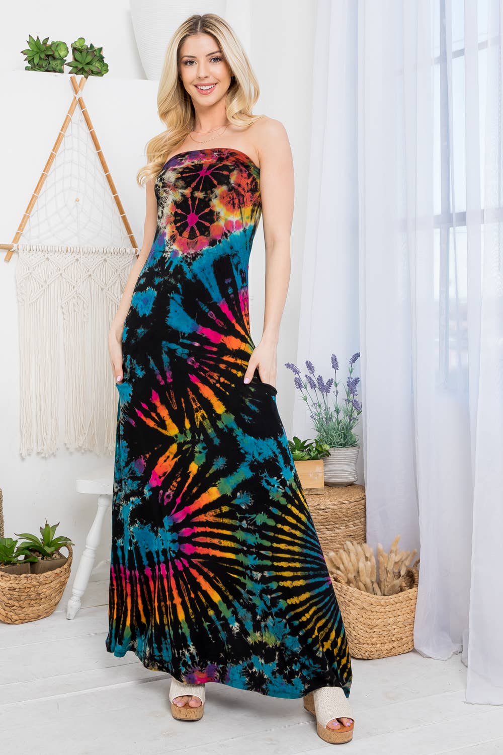 Sunset Date - Tube Style Maxi - Kathmandu