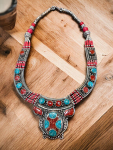 Four Corners Necklace - Tibetan